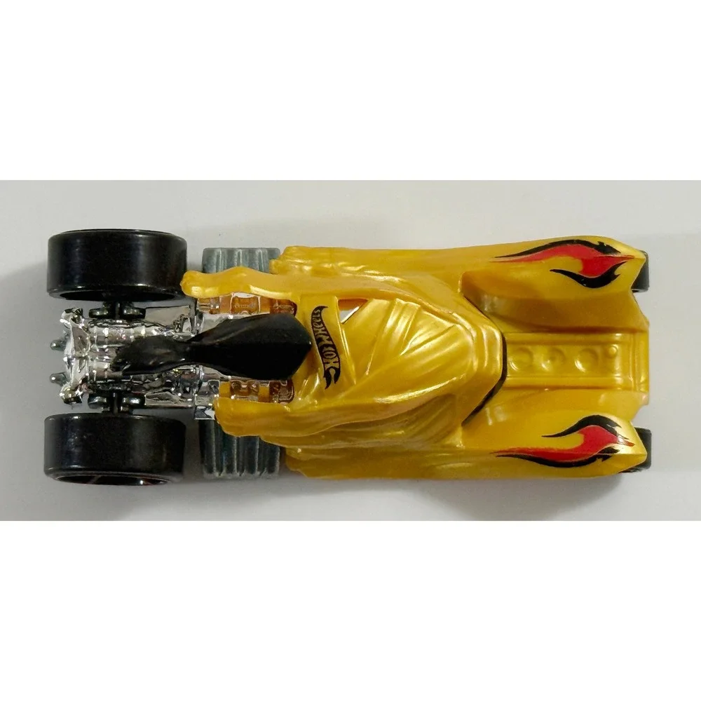 Hot Wheels Toy Car Kids 1:64 Gold Tomb Up Mummy Flame Diecast 2009 Mattel